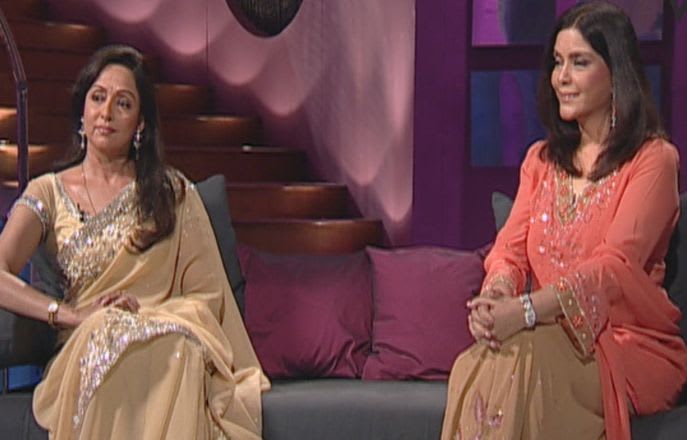 Watch Koffee With Karan TV Serial Episode 23 - Hema Malini and Zeenat ...